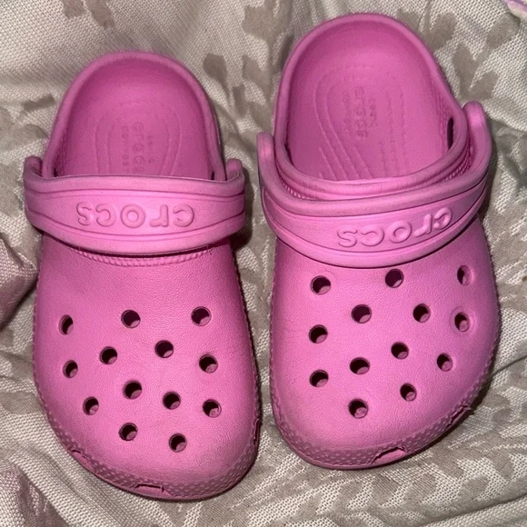 Crocs Kids Classic Clog - Pink - Picture 1 of 4